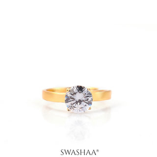 Adia 18K Gold Plated Ring